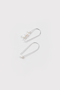Company Of Strangers Revenge Hooks - Sterling Silver with White Pearls