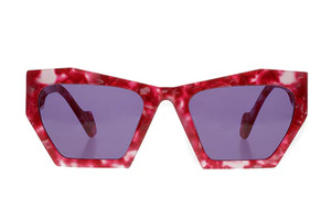 Age Eyewear: AGE Magenta Sunglasses - Hot Pink