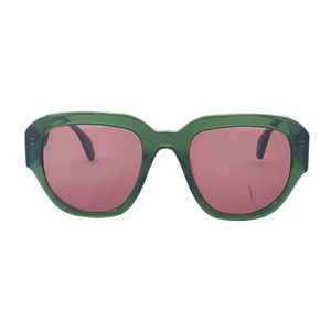 Age Eyewear: AGE Montage Sunglasses - Sage with Brown Lenses