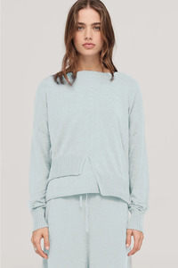 Sale Knitwear: Taylor Fluctuate Sweater - Mist/Ivory