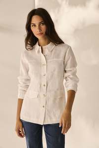 Sale Outerwear: Lania The Label Hayden Jacket - White