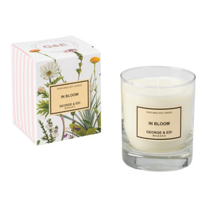 George & Edi Standard Perfumed Soy Candle 200g - In Bloom