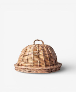 French Country Riviera Woven Round Dome - Large