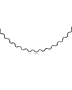 Accessories: Edblad Mini Spiral Necklace - Silver