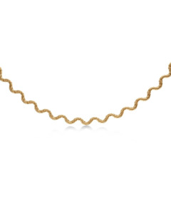 Accessories: Edblad Mini Spiral Necklace - Gold