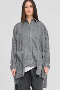 Coats And Jackets: Taylor Soldier Shirt - Diffused Vapour