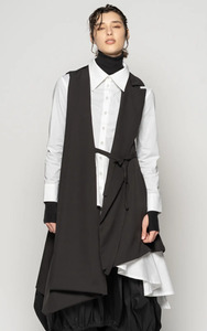 Coats And Jackets: Dogstar Kusa Long Vest - Black