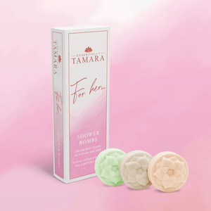 Bathroom: Essentially Tamara For Her Collection - Box of 3 Shower Bombs