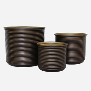 CC Interiors Calypso Planters - Bronze