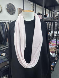 Country Laine Plain Infinity Scarf - Blush
