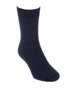 Accessories 1: Lothlorian Possum Rib Sock - Denim
