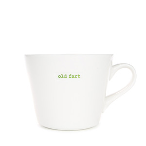 Glassware: Keith Brymer Jones Mug - Old Fart