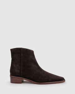 Accessories 1: Chaos & Harmony Zenith Boot - Bitter Choc Suede