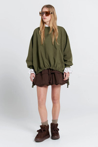 Karen Walker Fraternity Sweatshirt - Hunter Green