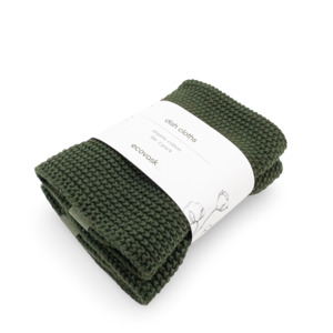 Ecovask Dishcloth Lite 2pk - Forest