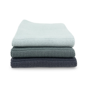 Glassware: Ecovask Dishcloth HD 3pk - Frosted Dew