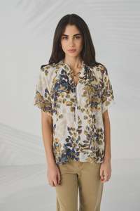 Tops: Lania The Label Rosso Top - Rosso Print