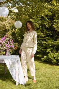 Pants: Rue De Femme Holana Pants - Sand