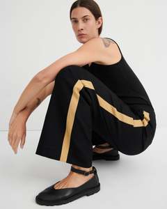 Pants: Kowtow Tux Pant - Black Driftwood