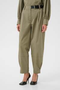 Karen By Simonsen Egina Pants - Deep Lichen Green