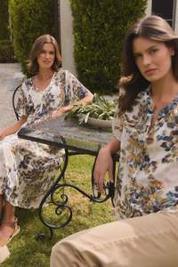 Dresses: Lania The Label Rosso Dress - Rosso Print