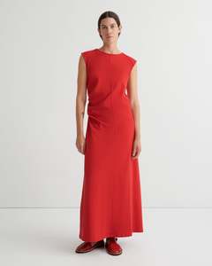 Dresses: Kowtow Ember Dress - Poppy Red