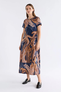 Elk Haki Dress - Brandr Print