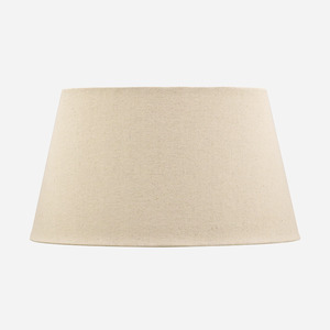 CC Interiors Oatmeal 36cm Tapered Drum Lampshade