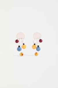 Accessories: Elk Bodas Drop Earring - Silver