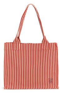 Accessories 1: Saint Tropez Pansy Bag - Poppy Seedpearl Wide Stripe