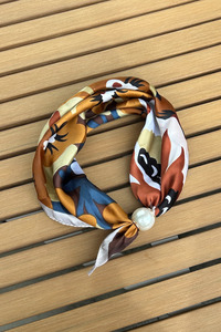 Accessories 1: Antler Pearl Fasten Neck Tie - Prairie