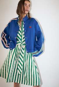 Lollys Laundry Brooklyn Short Jacket LS - 20 Blue