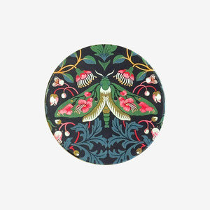 Glassware: Tikitibu Coaster Damask - Moth