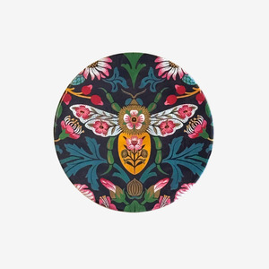Tikitibu Coaster Damask - Bee