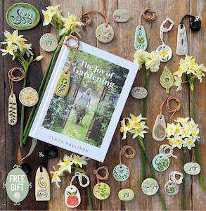 Products: The Joy of Gardening + free gift (a handmade "Joy" pottery pendant or brooch)