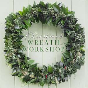 Pottery Workshops Books: Christmas Wreath Workshop This Saturday @ 2pm
