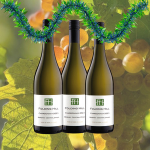Christmas Special Chardonnay 3 Pack Folding Hill Wines