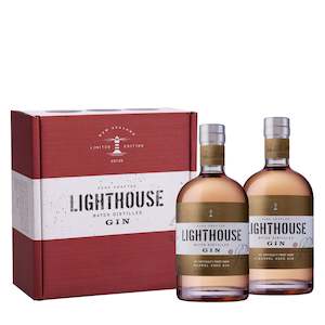 Mt Difficulty Pinot Noir Club Exclusive Collection: Lighthouse Gin Mt Difficulty Barrel Aged 700ml Twin Pack