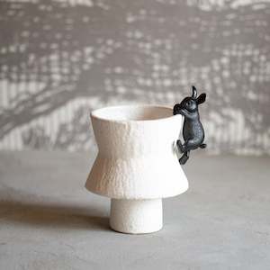Vases: Bundle | Secolo Vase | Medium + Climbing Bunny