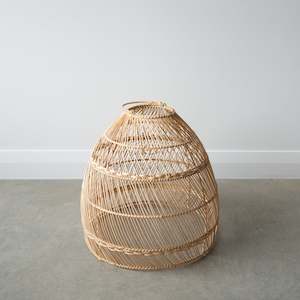 Rattan Light Shades: Ida Classic Pendant Light Shade | 45cm / Natural
