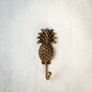Coat Hooks: Brass Pineapple Hook | Small