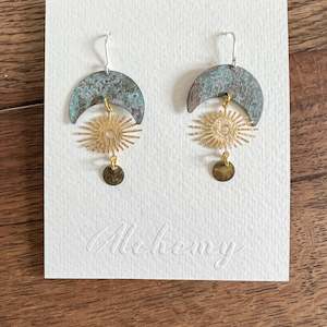 Alchemy Earrings: Alchemy Artisan Earrings | Sora