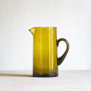 Glassware: Beldi Jug | 1L | Antique Bronze