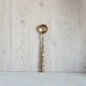 Ripple Handled Spoon | Antique Brass
