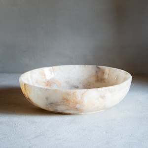 Marble Marble Onyx: Marble Onyx Bowl | Example 'B' [Round]