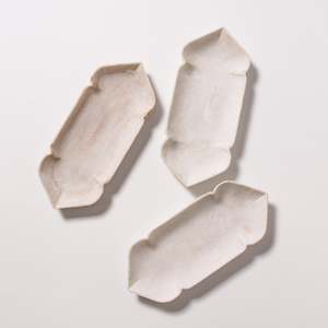 Marble Marble Onyx: Ornate Marble Tray