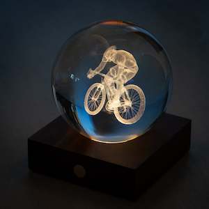 Light Shades Nz: 3D Laser Engraved Light | Cyclist