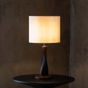 Lamps: Priva Wood Table Lamp