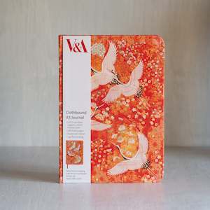 Clothbound Journal | A5 | Kimono Cranes