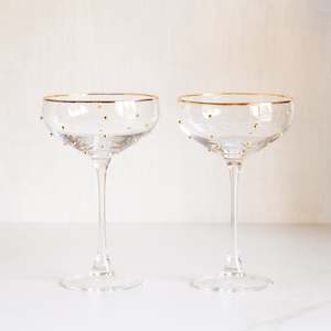 Gold Dot Coupe | Set/2 **SECONDS **